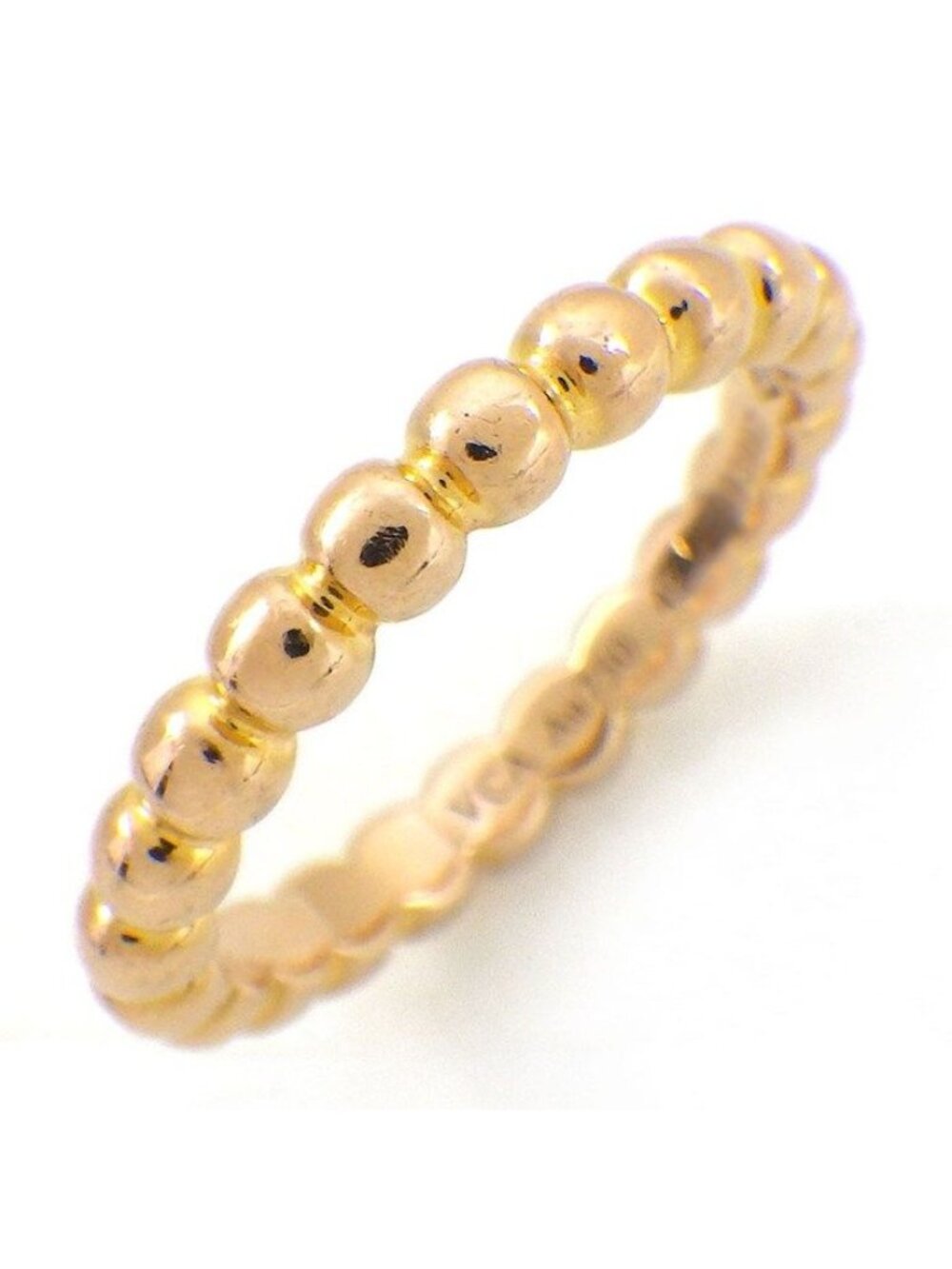 Van Cleef & Arpels Ring Perlee Gold Pearl Medium Model